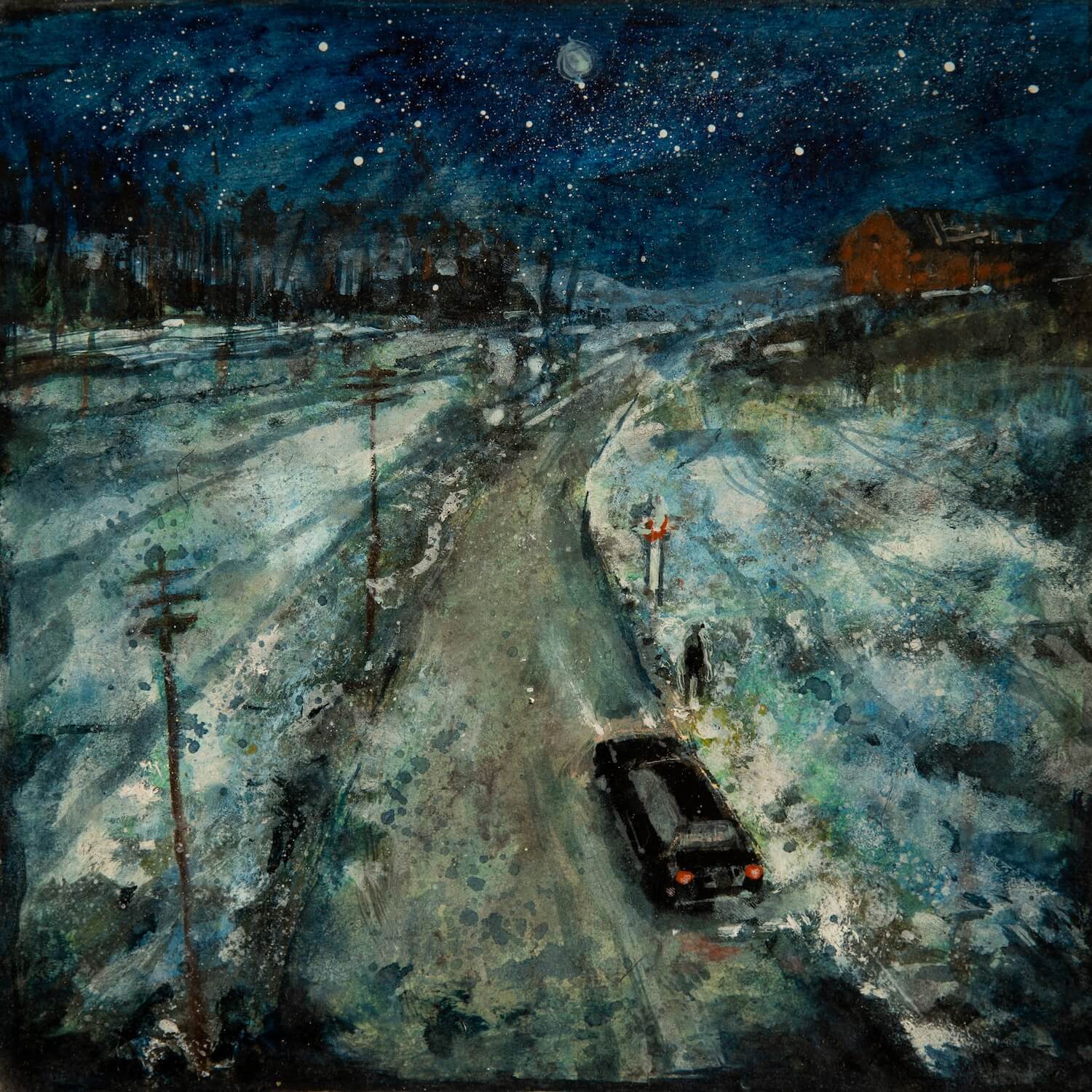 A Cross on a Gravel Road album art